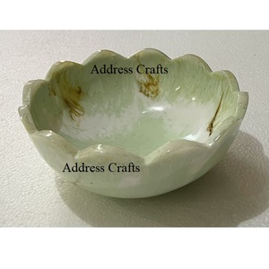 Saladier personnalisé Design créatif vaisselle bols décor de table meilleure vente plateaux outils de cuisine bol en résine tourbillon unique - Product Image 1