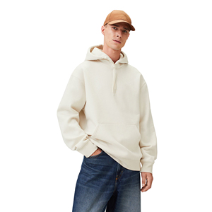 Sudadera con Capucha de Alta Calidad, 340g, Algodón Grueso, Personalizable con Logotipo OEM, para Hombre, Estilo Urbano, Talla Grande, Invierno - Product Image 1