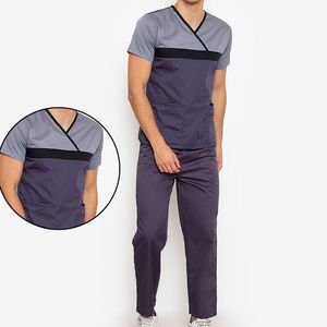 Uniforme Médico Personalizado para Hombres y Mujeres, Uniforme de Enfermería para Spa, Clínica, Hospital, Conjunto de 2 Piezas con Pantalones y Logotipo Personalizado - Product Image 6