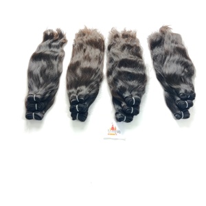 Paquete de Cabello 100% crudo vietnamita, mechones rectos de doble estiramiento, cabello liso vietnamita, color natural, cabello humano negro para mujeres - Product Image 5