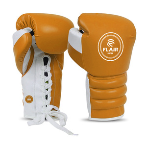 อุปกรณ์ชกมวยหนัง PU สำหรับนักมวยมืออาชีพอุปกรณ์ขนาดพลัสพร้อมถุงมือระบายอากาศสำหรับแข่งขันโลโก้ตามสั่ง - Product Image 1