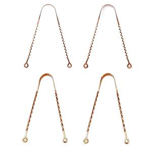 เครื่องทำความสะอาดลิ้นทองแดงบริสุทธิ์เพื่อการดูแลช่องปากตอนเช้า ช่วยขจัดคราบบนลิ้นและปรับปรุงความสะอาดในช่องปากอย่างเป็นธรรมชาติ - Product Image 6