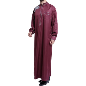 Qualité supérieure décontracté matériel de qualité supérieure respirant Jubba Style confort islamique hommes Thobes taille adulte élégant Thobes - Product Image 5