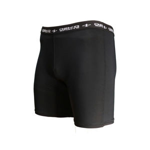 Mallas de cintura media informales para hombre, venta al por mayor, pantalones cortos de ejercicio sólidos de compresión para baloncesto, trotar, correr, deportes, cordón - Product Image 2