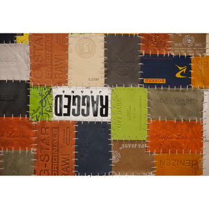 Nouveaux tapis de patch en cuir personnalisés à la mode élégants tapis faits à la main pour la décoration intérieure/extérieure de bureau à domicile - Product Image 3