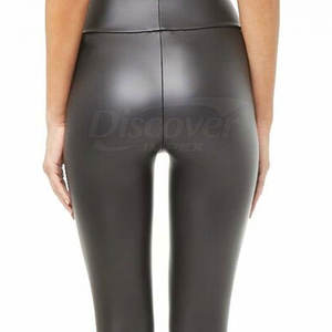 Nouveau design, legging en cuir pour femme de haute qualité, legging en cuir pour femme à séchage rapide, legging en cuir pour femme respirant - Product Image 6