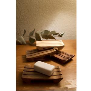 Jabonera de Bambú Sostenible, Antideslizante, Duradera y Ecológica, Accesorios de Baño - Product Image 3