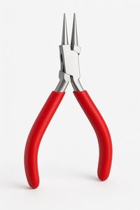 Alicates de punta redonda de acero inoxidable de alta calidad Gold Gozy, alicates para envolver alambre para hacer joyas, alicates artesanales con Mango antideslizante - Product Image 4