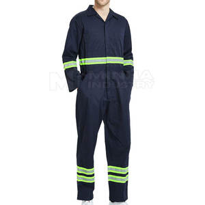 Service OEM Fourniture d'usine Combinaison de sécurité Vêtements de travail Combinaison de sécurité Combinaison de sécurité à manches longues - Product Image 4