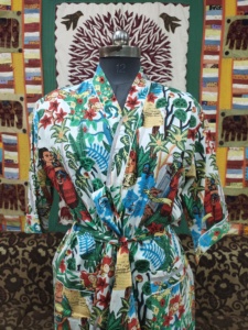 Kimono con estampado de algodón 100% Floral, ropa de playa de baño suave y cómoda para uso durante todo el año, gran regalo de invierno para su primavera y verano - Product Image 3