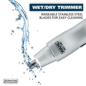 Tondeuse portable 3-en-1 en métal et plastique pour oreilles, nez et sourcils, alimentée par USB/électrique/piles, pour usage domestique, camping-car, voiture, garage - Product Image 3