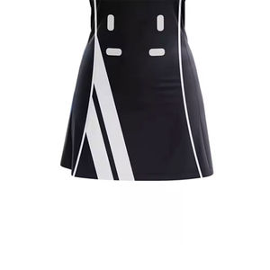 Couleur noire femmes dernière conception personnalisée Netball robes haute qualité Netball uniformes vêtements de sport Netball robe uniforme - Product Image 5