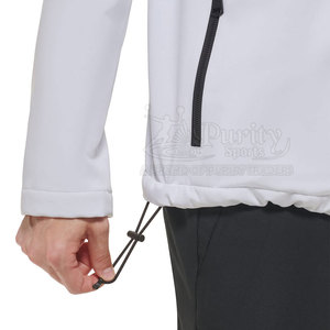 Veste Softshell d'Hiver à Logo Avant Léger pour Hommes de Couleur Personnalisée-Vêtements de Mode de Haute Qualité - Product Image 6