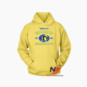 เสื้อฮู้ดสวมหัว Sigma Gamma Rho ผ้าคอตตอนปักลายสีรอยัลผสมชุดสตรีทแวร์ให้ความอบอุ่น - Product Image 4