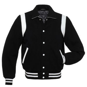Customized 100% <b>Wool</b> Lettering Men's Varsity Baseball Jacket College Jacket Made In Pakistan - Product Image 2