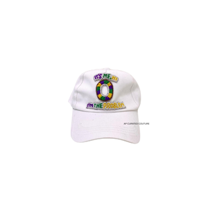 Parches de Moda Bordados con Cuentas Personalizados con Diseño de Pastel de Rey de Mardi Gras para Sombreros - Product Image 1