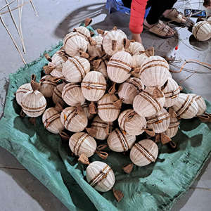 Panier de rangement en rotin pour bonbons, boîte à bonbons tendance et best-seller, boîtes cadeaux en rotin fabriquées par VgreenArt du Vietnam - Product Image 5