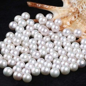 ไข่มุกน้ำจืดธรรมชาติสีขาวคุณภาพสูงเกรด AAA สำหรับทำสร้อยคอ ต่างหู กำไลข้อมือ ดีไซน์เครื่องประดับหรูหรา มีจำหน่าย - Product Image 5