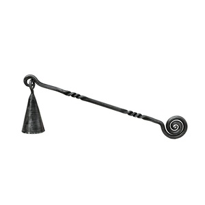 Éteignoir à bougie en métal noir avec revêtement en poudre pour la décoration de la maison, éteignoir à mèche à long manche en gros pour l'entretien des bougies sans fumée - Product Image 3