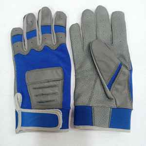 100% Premium Quality Leather Comfortable and Soft Cork Baseball Batting Gloves in Custom Size <b>For</b> <b>Sale</b> - Product Image 1