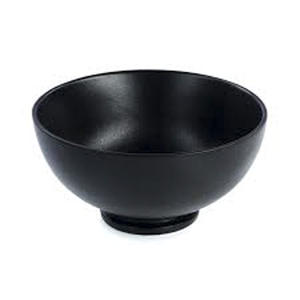 ชามเซรามิกแบบคลาสสิกสำหรับบ้านโรงแรมและร้านอาหารเครื่องครัวสำหรับเสิร์ฟอาหารช็อกโกแลตชามเซรามิกทรงกลมสีดำ - Product Image 3