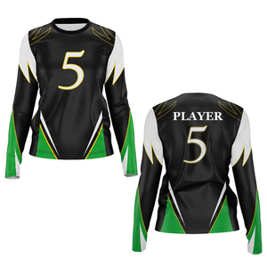 Camiseta de manga larga 2025, uniforme de voleibol, camisetas deportivas con logotipo personalizado - Product Image 6