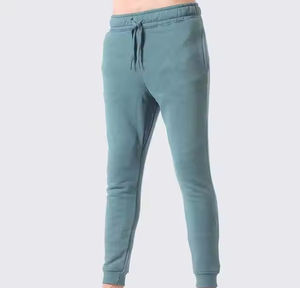 Survêtement d'été 2 pièces en molleton de coton épais pour hommes, respirant, imprimé, goutte solide, grande taille pour l'hiver - Product Image 5