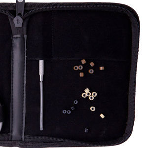 Juego de alicates con estilo de edición fresca Kits de herramientas de extensión de cabello más vendidos Kit de alicates de extensión de cabello de grado quirúrgico con logotipo personalizado - Product Image 4