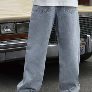 Pantalon en jean surdimensionné pour homme, best-seller, multicolores, nouveau design, prix bas, logo personnalisé, pantalon en jean surdimensionné pour homme - Product Image 2