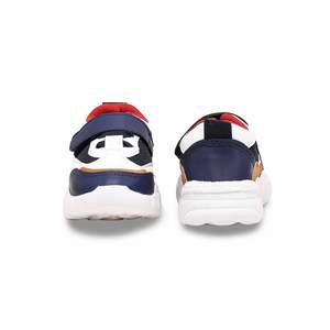 <b>Boys</b> Navy Casual Jogger KD1691 Kid Straight Cotton Pants with Printed Pattern <b>Washed</b> Fabric Stylish Design - Product Image 2