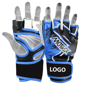 Gants de boxe MMA professionnels en gros 2024, gants de grappling en cuir de haute qualité, logo personnalisé, gants en PU, gants, gants, gants - Product Image 1