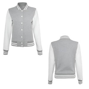 Chaquetas universitarias para mujer de gran venta 2025, abrigos de lana disponibles con etiquetas impresas personalizadas de calidad superior, chaquetas universitarias para mujer - Product Image 1