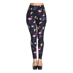 Leggings de yoga pour femmes, taille mi-haute, longueur capri, 100% coton, respirant, style japonais, couleurs et logo personnalisés - Product Image 2
