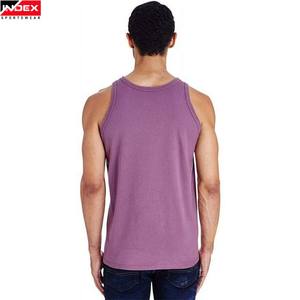 Couleur unie sans couture sans manches vêtements de sport débardeurs entraînement sport maillots hommes décontracté gilet débardeurs pour hommes - Product Image 5