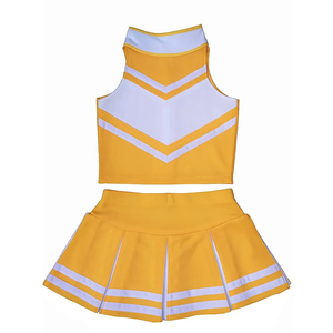 <b>Cheerleading</b> Uniforms Hot Sale Cheer Practice Wear Custom Design Dance <b>Cheerleading</b> Top and Skirts Uniforms - Product Image 2