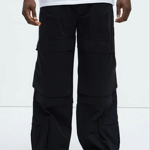 Acheter en gros Pantalon cargo en polyester ample et multi-poches personnalisable pour hommes Streetwear tendance pour hommes - Product Image 1