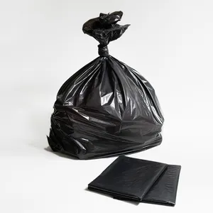 Emballage en plastique Sacs à ordures en plastique colorés Sacs à ordures personnalisés Noir Sac à ordures robuste OEM