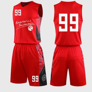 Jersey de juego para hombre, uniforme de equipo de entrenamiento, ropa deportiva de baloncesto Original, traje BSCI de poliéster de talla grande, técnicas impresas - Product Image 3
