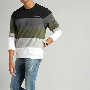 Utilisation extérieure confortable hommes sweats mode vêtements coton mélangé hommes sweats à vendre - Product Image 4