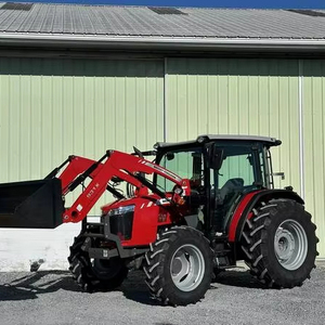 Tracteur agricole d'occasion 4x4 Massey Ferguson 4707 75 CV 2021 avec 3ème fonction, Power Shuttle, joystick, grille de protection, pompe de boîte de vitesses - Product Image 1