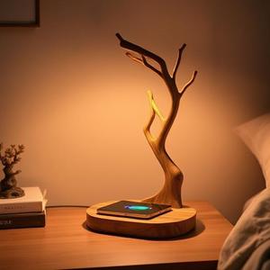 งานฝีมือไม้กล่องโคมไฟผนังป้ายสำหรับการตกแต่ง - Product Image 6