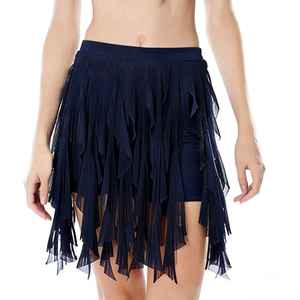 Uniforme de Animadoras de Alta Calidad con Mezcla de Spandex Transpirable y Detalles de Diamantes de Primera Calidad - Product Image 5