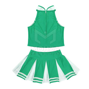 Wholesale <b>Low</b> Price <b>Top</b> Selling Women Breathable High Quality Cheerleading Uniform Customized Your Own Logo - Product Image 4