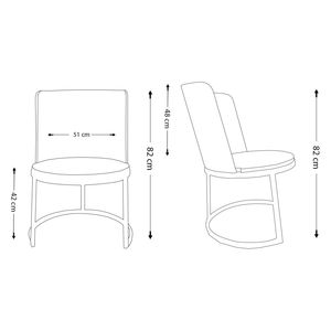 Muebles para el hogar Valencia, piezas de repuesto para sillas, tablero curvo de estilo moderno, respaldo de madera maciza, cuatro patas, barra para el hogar, taller al aire libre - Product Image 5