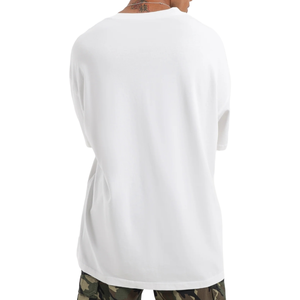 เสื้อยืดคอกลมผ้าคอตตอนสำหรับผู้ชายขนาดใหญ่พิเศษปรับแต่งได้เสื้อยืดสตรีทไซส์ใหญ่กว่าไหล่ตก100% - Product Image 5