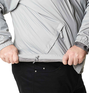 Personalizado de los hombres de cremallera completa de lona transpirable a prueba de viento Reversible pulóver chaqueta con capucha de Color sólido cortavientos de invierno ropa de calle - Product Image 4