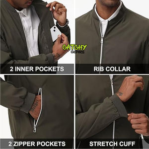 Veste de chasse tactique Softshell de haute qualité pour hommes pour l'hiver imperméable Stand Camping Voyage Coupe-vent Manteaux pour la randonnée - Product Image 3