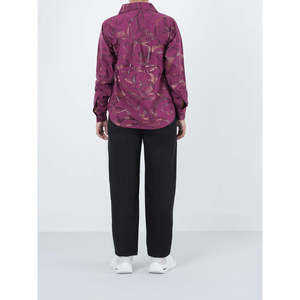 Camiseta Estampada de Corte Ajustado para Mujer NAOYA, Top Transpirable de Algodón con Decoración de Malla, Tallas XS y XXS para la Temporada de Verano - Product Image 4