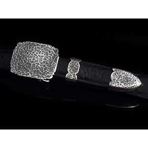 Ensemble martelé Pecos en argent sterling - Product Image 1