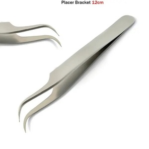 Pince à épiler en acier inoxydable allemand de qualité supérieure pour la pose du tube buccal. - Product Image 5